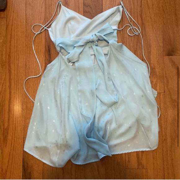 Lucy in the Sky Quinn Tie A-Line Dress - Picture 6 of 11